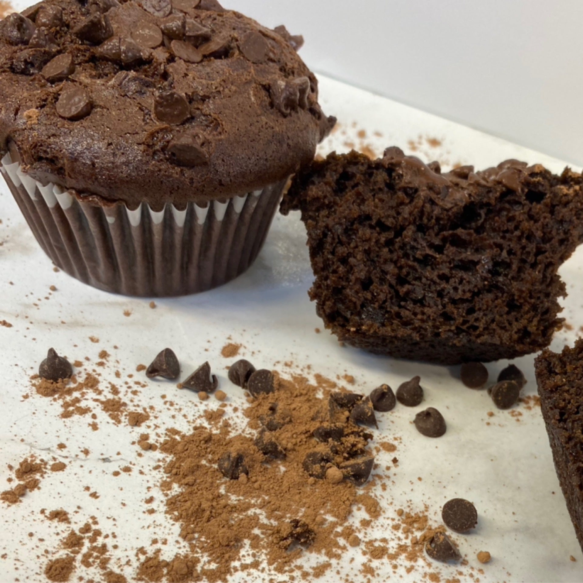 Double Chocolate Muffin Yummi Muffin